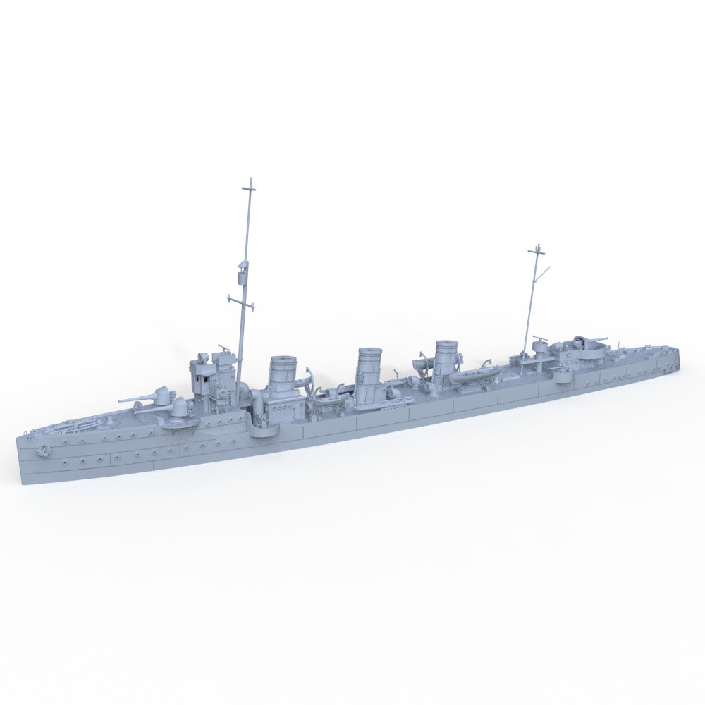 SSC1200731 1/1200 Military Model Italy Aquila-Class Cruiser Aquila 1917 Water Li