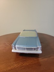 Plastic 1965 Ford Galaxie 500 XL Convertible promo model car