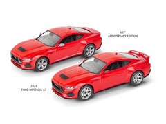 Revell 14586 2024 Ford Mustang GT 1:25 4 inches x 7.63 x 2 inches, Red