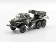ICM 72707 – BM-21 ‘Grad’, MLRS of The Armed Forces of Ukraine – Scale 1:72