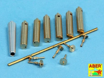 Aber 1/35 German 57mm Cannon and 6 MGs for A7V WWI Tank 35 L-164′