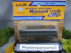 Roco Minitanks / NEW 1/87 WWII US Type F 2A 2000 Gal Tanker Trailer Lot #7388©