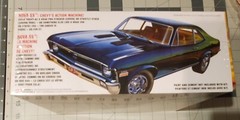 AMT 1972 CHEVY NOVA SS PRO STOCKER 2 n 1 Model Kit 1/25 AMT 1142 FACTORY SEALED