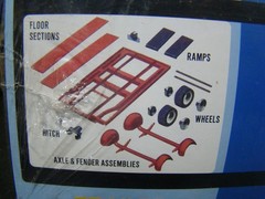 AMT CAL DRAG COMBO FALCON FUNNY CAR GALAXIE TOW CAR TRAILER FACT. SEALED BOX ART