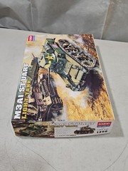 Academy Hobby Model Kits 1/35 Scale U S M3A1 Stuart Light Tank 1398 NEARLY BUILT