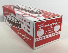 1951 Kaiser Frazer Henry J Promo Model REPLICA BOX ONLY..NO CAR..NOT ORIGINAL