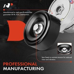 A-Premium Belt Tensioner Assembly with Pulley Compatible with Acura TL