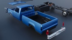 1/25 3d printed 1974 Dodge D100 pickup by Andrey Bezrodny