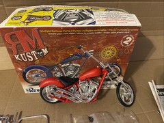 Revell 1/12 Scale Aces Wild Custom Chopper Built Extra Parts