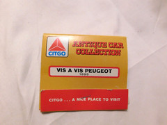 CITGO VIS A VIS PEUGEOT 1895 ANTIQUE CAR COLLECTION MODEL TOY SEALED IN PACKAGE