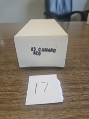 1983 Chevy Camaro Z-28 Red Chevrolet dealer promo 1/25 AMT Ertl