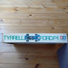Tamiya 1/12 Tyrrell Ford F1 Big Scale Model Kit Partially Assembled