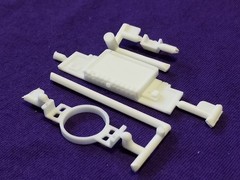 1961 Chevy Impala RADIATOR , SHROUD , BATTERY for Lindberg AMT 1:25 Model Kit 61