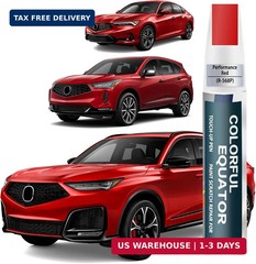 Performance Red(R-568P) Touch Up Paint Compatible with Acura, Car Paint Pen Scra