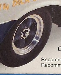 64 DODGE 330 COLOR ME GONE – DRAG RACING WHEEL SET – MODEL CAR KIT PARTS LOT