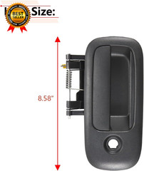 Exterior Sliding Door Handle Rear Passenger Side Compatible with Chevy Express 1