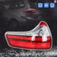 WFLNHB Left Side Outer Tail Light Assembly Replacement for Toyota Sienna