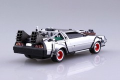 Back To The Future Part III pullback model kit 1:43 snap DeLorean time machine