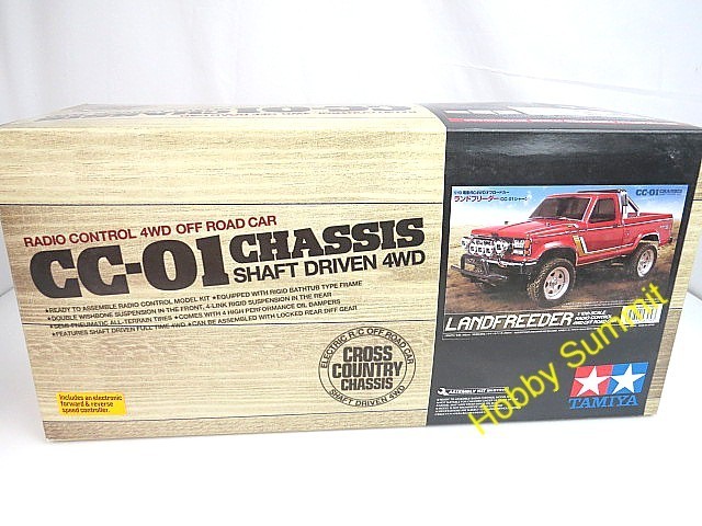 Tamiya 1/10 R/C 4WD LANDFREEDER Truck CC-01 Chassis Off-Road Car Kit 58579
