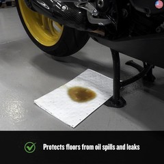 FlashDry Oil Absorbent Pads ? High Absorbency of Oil-Based Liquids,