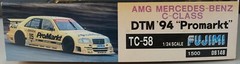 Fujimi 06148 (TC-58) 1/24 AMG Mercedes-Benz C-Class 1994 DTM ‘ProMarkt’