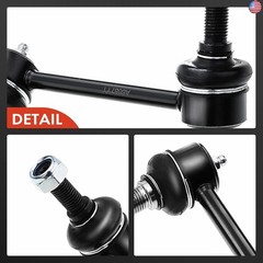 A-Premium Set of 4, Front & Rear Sway Bar Links Kit Stabilizer Bar Links,