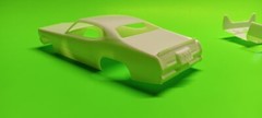 70 1970 Plymouth Duster Funny Car 1/24 Body Flip Up Glass Revell