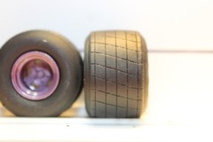 A-35 1/25 scale racing, model car kits, parts dirt track tires and wheels ,