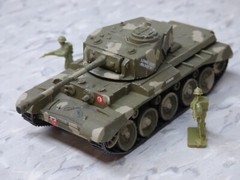 Airfix / Minitanks 1/72 WWII British Comet A-34 Tank & Soldiers Lot#739A