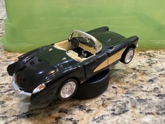 Sunnyside – 1:24 Scale – 1957 Chevrolet Corvette FI Convertible DieCast #SS 7708
