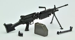 Tomytec 1/12 Little Armory (LA032) M249 Type Plastic Model NEW from Japan