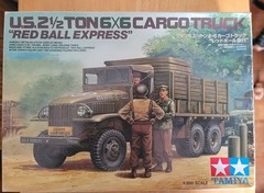 Tamiya 1/35 89648 US 2 1/2 Ton 6×6 Cargo Truck Red Ball Express Limited Edition