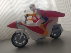 Gekko Kamen, Moonlight Mask, Capitán Centella and Bike 1/6 Scale 13 Inches