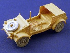Panzer Art 1/35 Road Wheels for Volkswagen VW Kubelwagen WWII (w/Spare) RE35-030