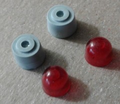 FAB Resinworks 24115 24/25th  Early Gumball style Police Lights 4 Color Choices