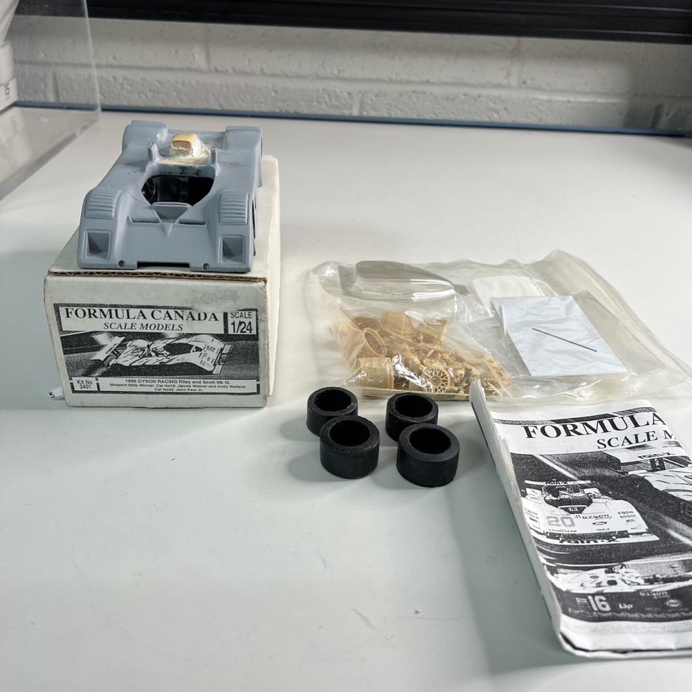 Vintage Formula Canada 1/24 Scale Model Car 1995 Dyson Racing Riley And Scott