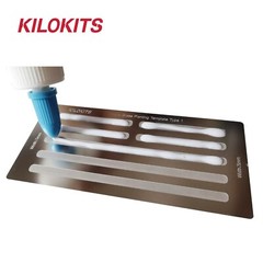 KILOKITS 2PCS Static Grass Planting Template Tool Railway Scenery 1/35 1/72 1/87