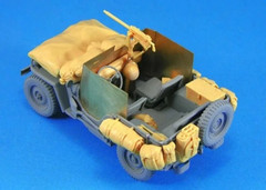 1/35 Resin Figure Willys MB US Army WWII Jeep Applique Armor Set (no car)