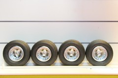 A-32 1/25 scale racing, model car kits, parts dirt track tires and wheels ,