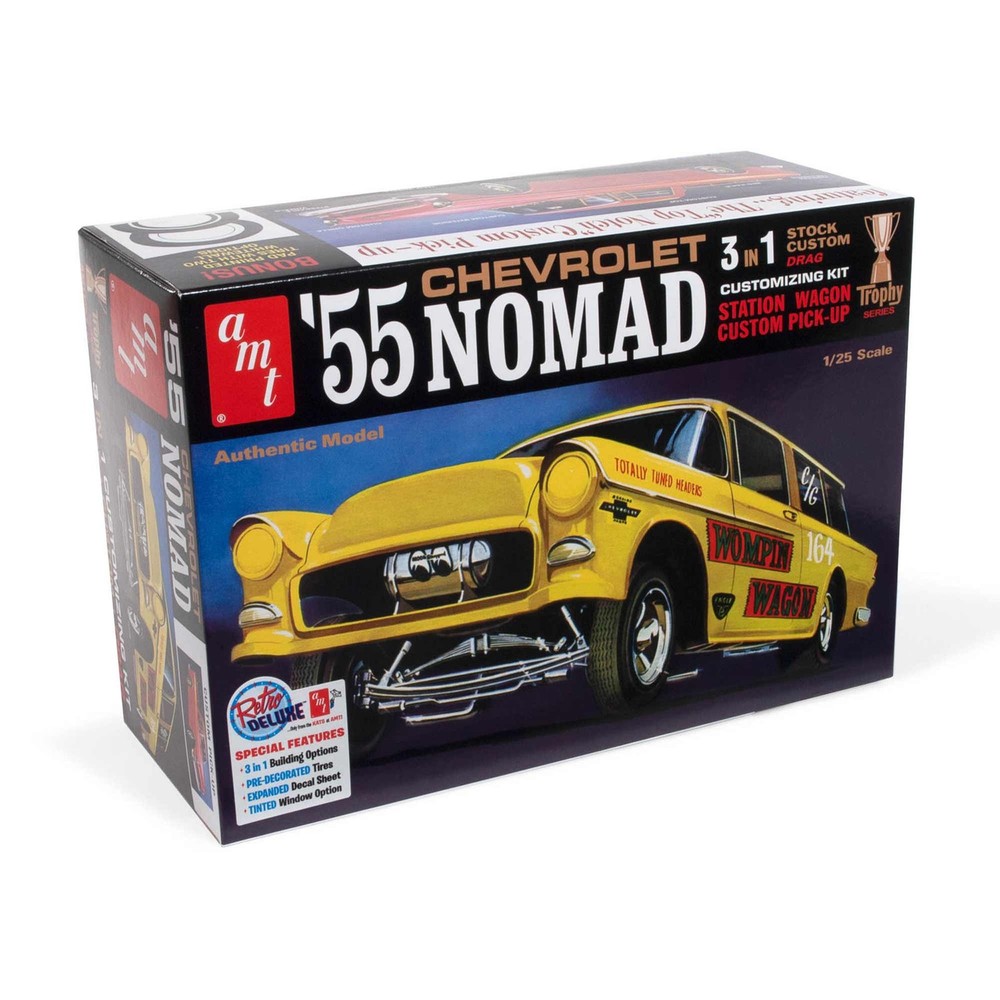 AMT 1955 Chevy Nomad AMT1297 Plastics Car/Truck 1/24-1/25