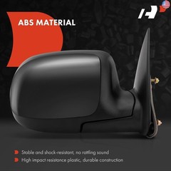 A-Premium Passenger Side Manual Door Mirror – Compatible with Chevy, GMC &