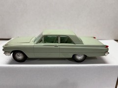 VINTAGE AMT 1/25 SCALE JUNKYARD 1962 MERCURY METEOR JUNKYARD BUILT MODEL KIT