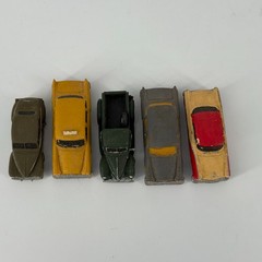 HO Magnuson Walthers Resin Car Vehicle Lot: Pickup, Taxi, Coupe, Sedan 1/87
