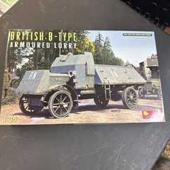 MINIART 39006 1/35 SCALE British B-Type Armoured Lorry Model Kit