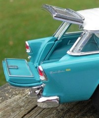 55 Chevy Pickup Truck Race Car Built Metal Model Vintage Classic57Promo1957Nomad