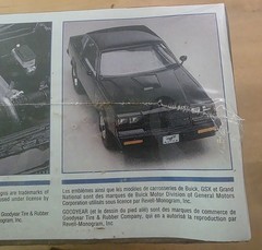 Revell Monogram 87 Buick Grand National 1/24 Street Burner series 1997 Model Kit
