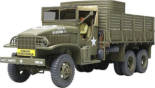 Tamiya U.S. 2.5 Ton 6×6 Cargo Truck WWII – Plastic Model Military Vehicle Kit