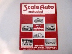VINTAGE SCALE AUTO ENTHUSIAST MAGAZINE JULY/AUGUST 1980 ISSUE # 8
