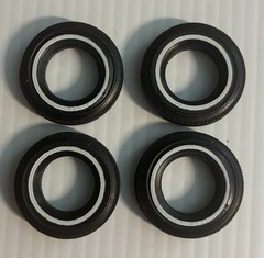 63 Ford Galaxie WHITE WALL TIRES 163 1623B Model Car Parts