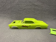 Revell Malibu SS Pro Street 7147 Model 1/25 Built Tubbed Drag Car Body Parts